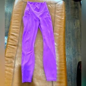 Lululemon Leggings - jewel tone purple- Size 0